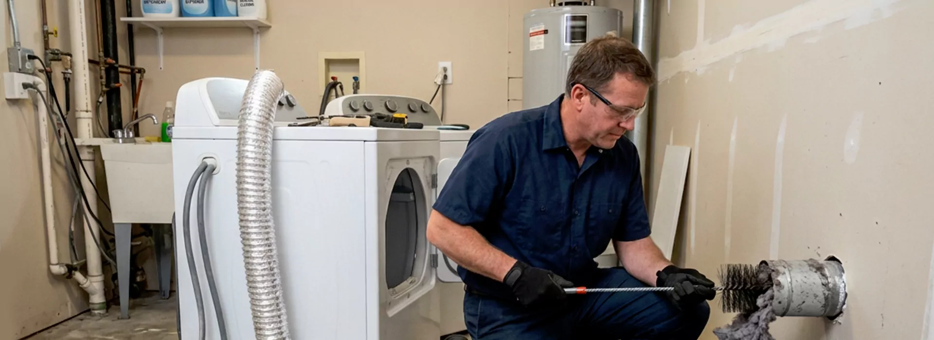 Clogged Dryer Vent Repair in Fort Worth, Texas