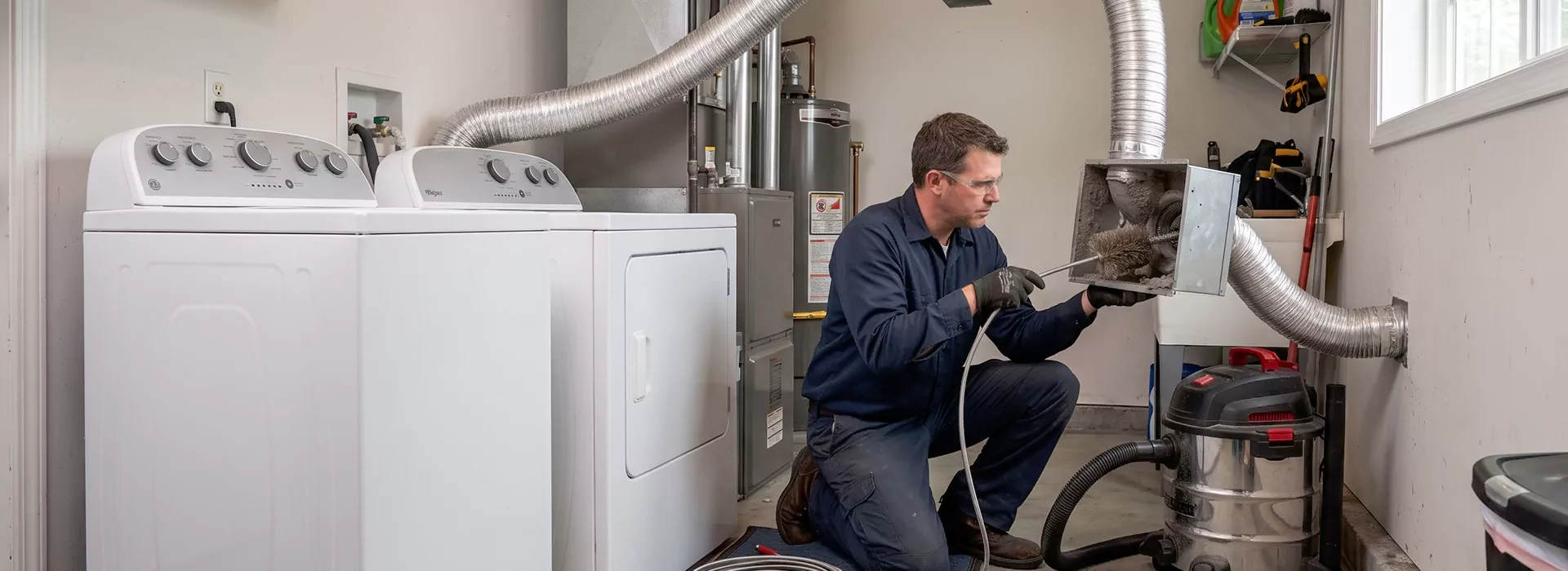 Dryer Vent Booster Fan Cleaning Fort Worth, TX