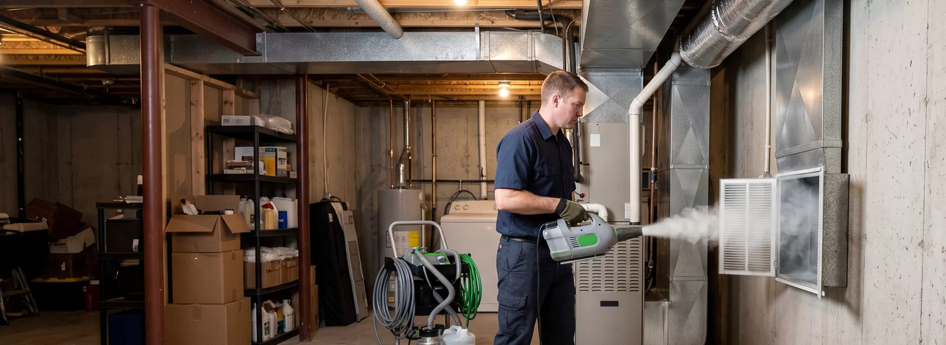 Duct Fogging Service Fort Worth, Texas