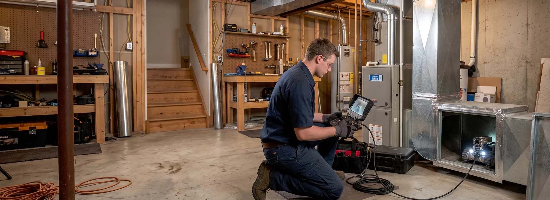 Robotic Duct Inspection Fort Worth, Texas