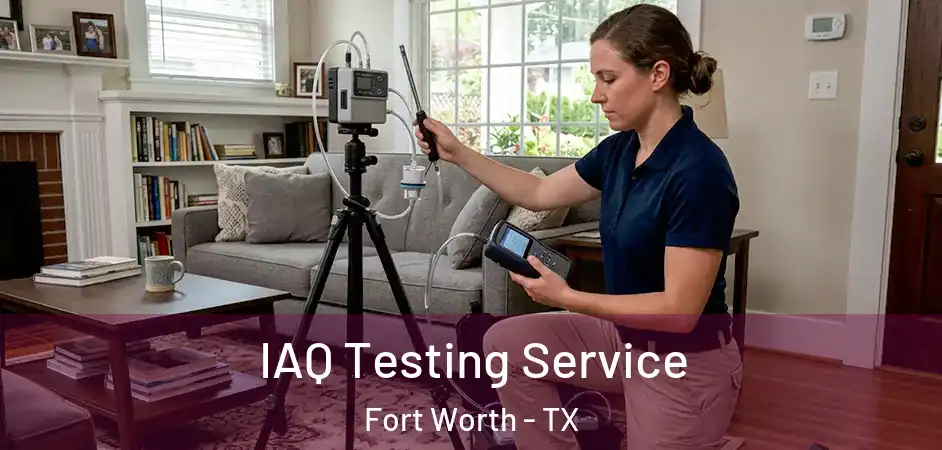  IAQ Testing Service Fort Worth - TX