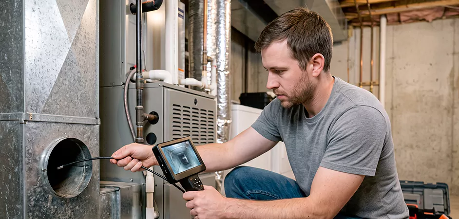 Air Duct Camera Inspection in Fort Worth, TX