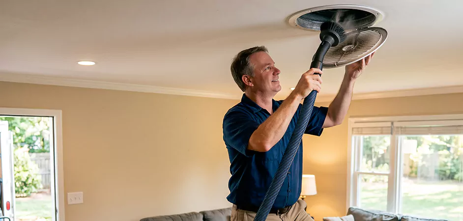 Residential Air Vent Cleaning in Fort Worth, TX