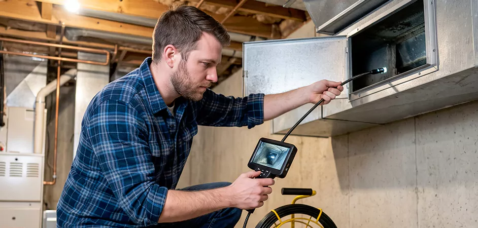 Post-Renovation Duct Inspection in Fort Worth