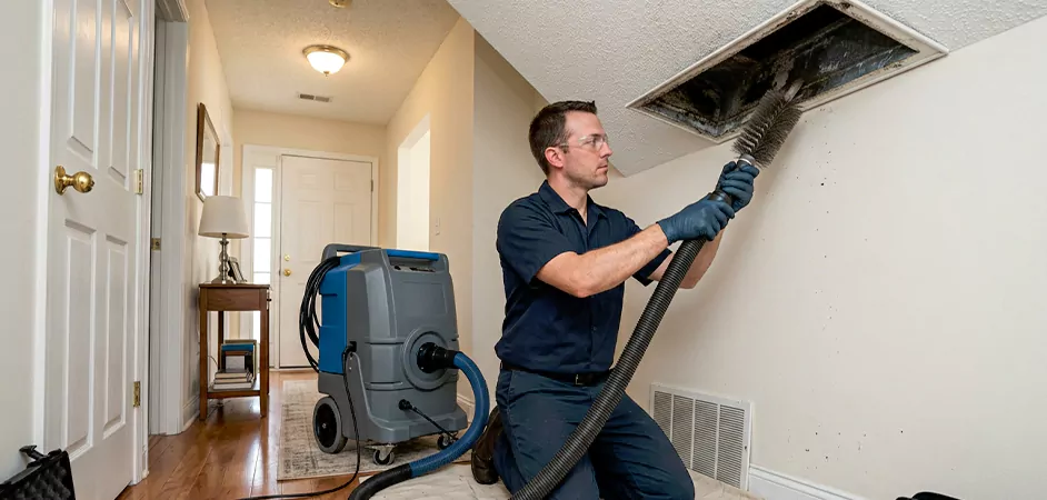 Mold-Affected Duct Deep Cleaning in Fort Worth
