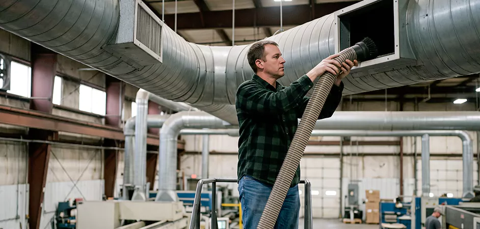 Post-Construction Duct Cleaning in Fort Worth