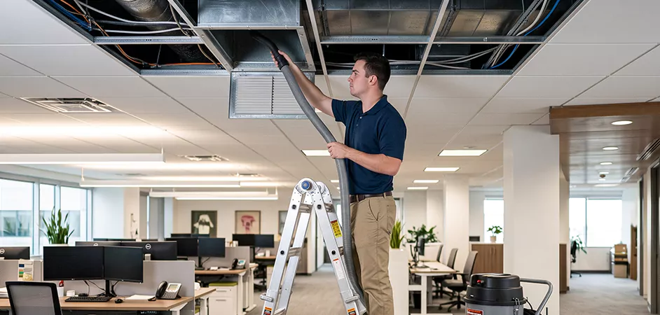 Restaurant Dining Room Duct Cleaning in Fort Worth