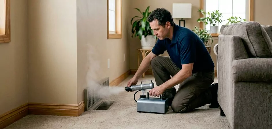 Commercial Duct Fogging in Fort Worth