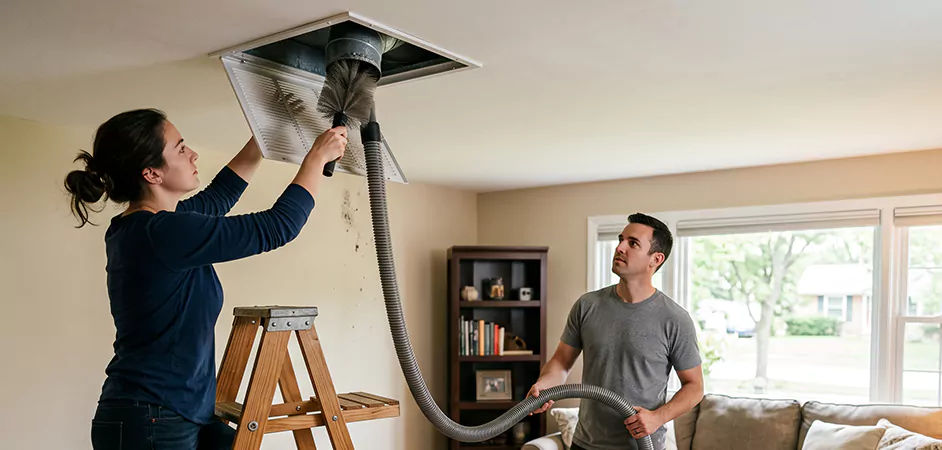Roof and Wall Exhaust Cap Cleaning in Fort Worth