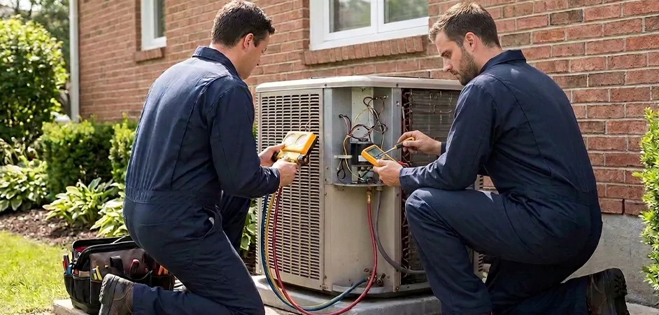 Heat Pump Inspection in Fort Worth