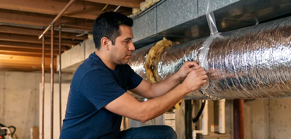 Duct Insulation Upgrade in Fort Worth